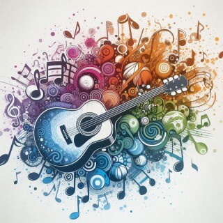 Guitar visual #8038
