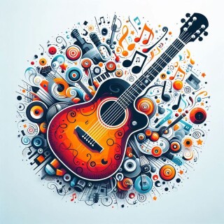 Guitar visual #8037