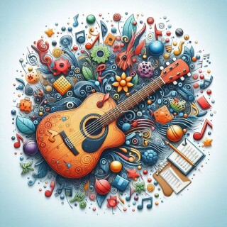 Guitar visual #8036