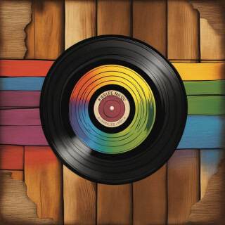 Vinyl record visual #8151