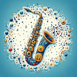 Saxophone visual #8125