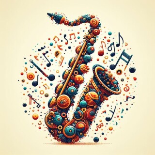 Saxophone visual #8124