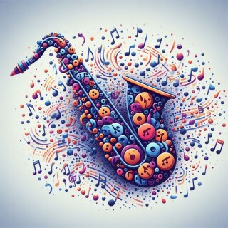 Saxophone visual #8121
