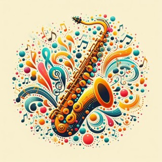 Saxophone visual #8120