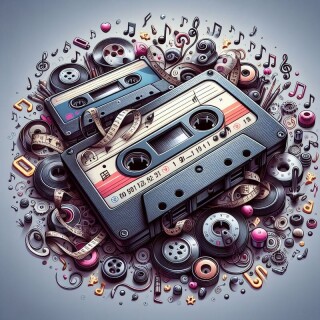Tape recorder visual #8187