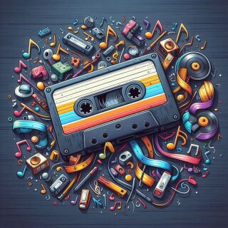 Tape recorder visual #8185
