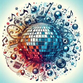 Disco ball visual #8177