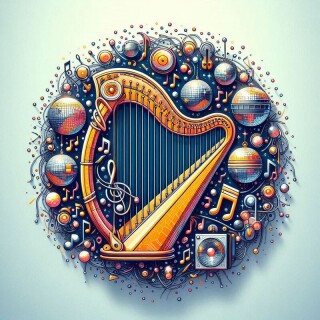 Harp visual #8168