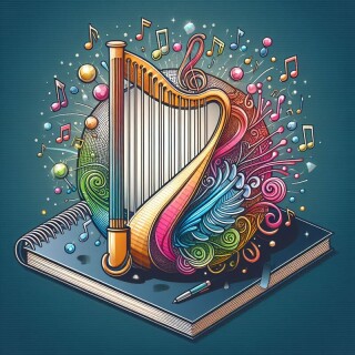 Harp visual #8166