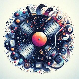 Vinyl record visual #8147