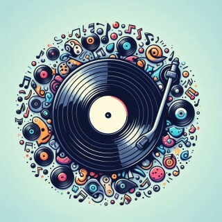 Vinyl record visual #8146