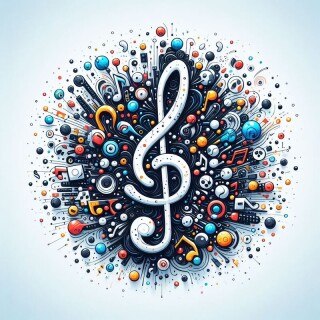Music note visual #8144