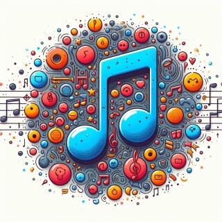 Music note visual #8142