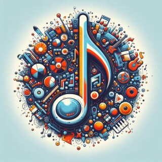 Music note visual #8141