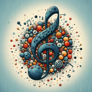 Music note visual #8140