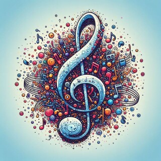 Music note visual #8138