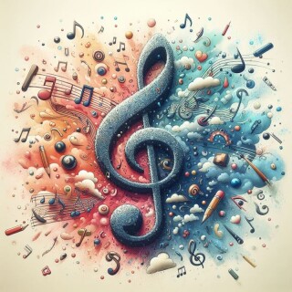 Music note visual #8137