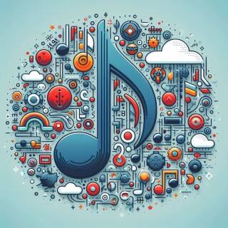 Music note visual #8136