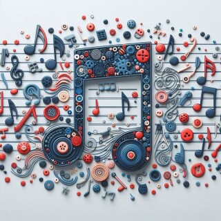 Music note visual #8132