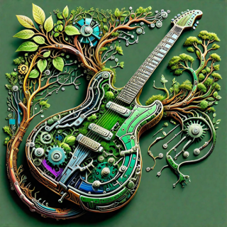 Guitar visual #8034