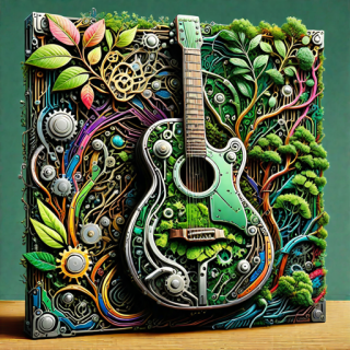 Guitar visual #8033