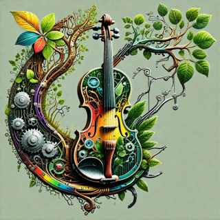 Violin visual #8072