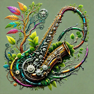 Saxophone visual #8118