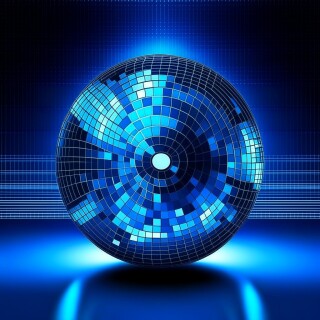 Disco ball visual #8263