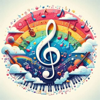 Music note visual #8289