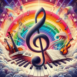 Music note visual #8291