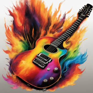 Guitar visual #8232