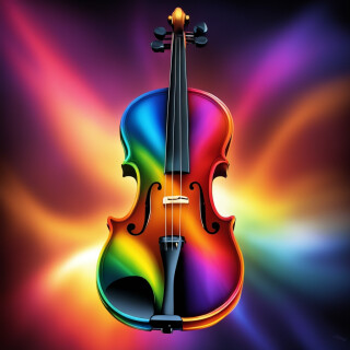 Violin visual #8225