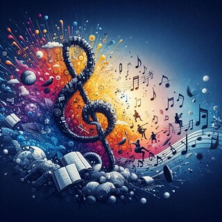 Music note visual #8296