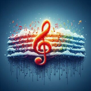 Music note visual #8294