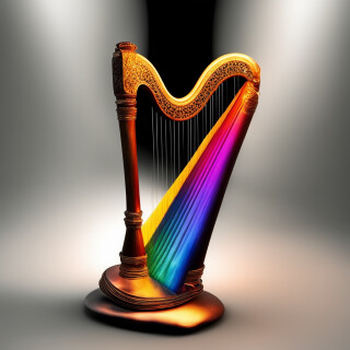 Harp visual #8268