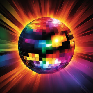 Disco ball visual #8261