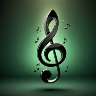 Music note visual #8255