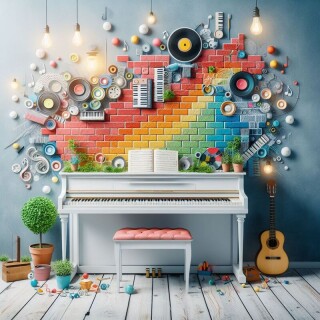 Piano visual #8447