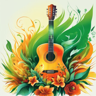 Guitar visual #8420