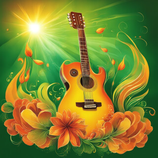 Guitar visual #8421