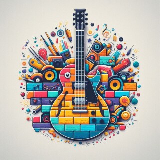 Guitar visual #8418