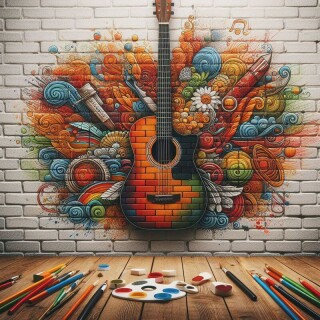 Guitar visual #8417