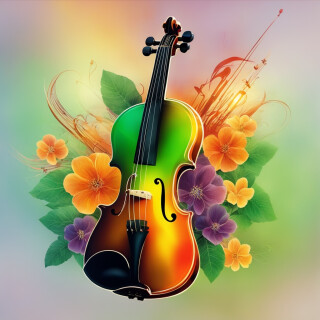 Violin visual #8392