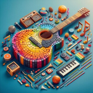 Guitar visual #8415