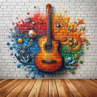 Guitar visual #8414