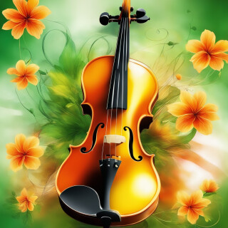 Violin visual #8391