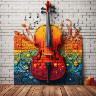 Violin visual #8389