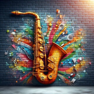 Saxophone visual #8365