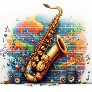 Saxophone visual #8364
