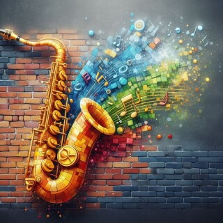 Saxophone visual #8363